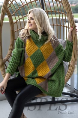 Sweter Damski Model 30088 Green - PeeKaBoo