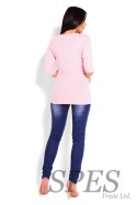 Sweter Damski Model 70008 Pink - PeeKaBoo