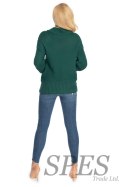 Sweter Damski Model 70032 Green - PeeKaBoo