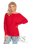 Sweter Damski Model 70036 Red - PeeKaBoo