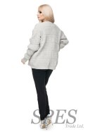 Sweter Kardigan Model 40022 Beige Melange - PeeKaBoo