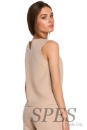 Bluzka Model S257 Beige - Stylove