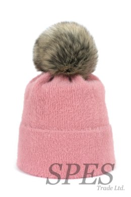 Czapka Model Soft Fluff Pink - Art of polo