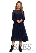 Sukienka Model S319 Navy - Stylove