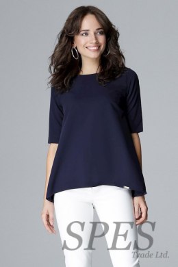 Bluzka Model L002 Navy - Lenitif