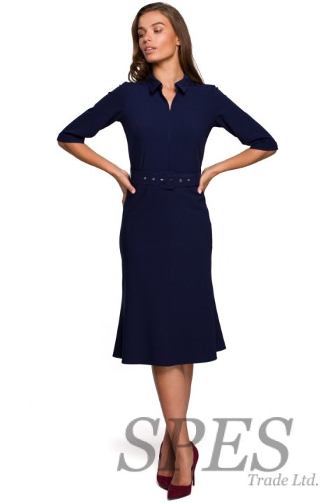 Sukienka Model S231 Navy - Stylove