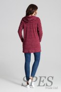 Sweter Kardigan Model L070 Bordo - Lenitif