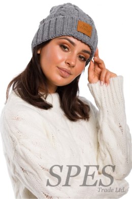 Czapka Damska Model BK043 Grey - BE Knit