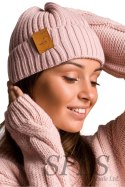 Czapka Damska Model BK059 Pink - BE Knit