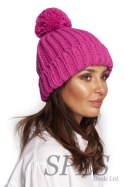 Czapka Model BK101 Pink - BE Knit