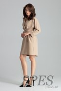 Sukienka Model L058 Beige - Lenitif