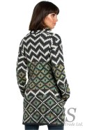 Sweter Damski Model BK007 Model 2 Multicolor - BE Knit