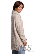 Sweter Damski Model BK047 Beige - BE Knit