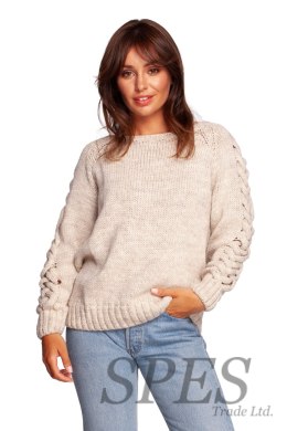 Sweter Damski Model BK090 Beige - BE Knit