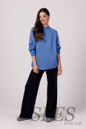 Sweter Damski Model BK105 Lazur - BE Knit