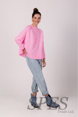 Sweter Damski Model BK105 Pink - BE Knit