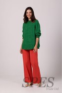 Sweter Damski Model BK105 Szmaragd - BE Knit