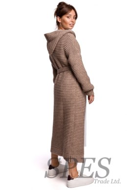 Sweter Kardigan Model BK054 Cappuccino - BE Knit