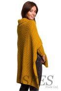 Sweter Ponczo Model BK049 Honey - BE Knit