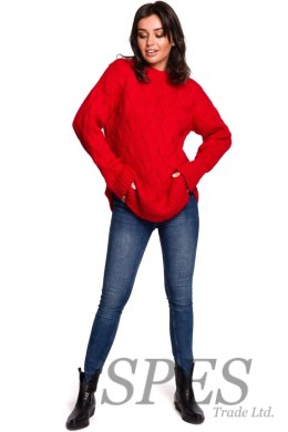 Sweter Damski Model BK038 Red - BE Knit