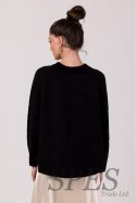 Sweter Damski Model BK105 Black - BE Knit