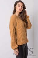 Sweter Damski Model TW-SW-BI-19710.11 Camel - Och Bella