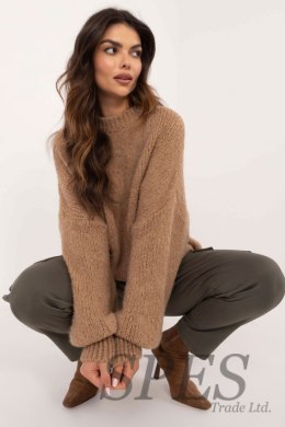 Sweter Damski Model TW-SW-BI-3565.69 Camel - Och Bella