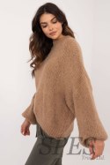 Sweter Damski Model TW-SW-BI-3565.69 Camel - Och Bella