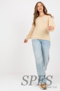 Sweter Damski Model TW-SW-BI-9029.84 Beige - Och Bella