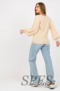 Sweter Damski Model TW-SW-BI-9029.84 Beige - Och Bella