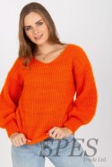 Sweter Damski Model TW-SW-BI-9029.84 Orange - Och Bella