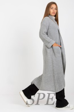 Sweter Kardigan Model TW-SW-BL-2453.91P Grey - Och Bella