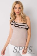 Koszulka Top Model TW-TP-OB018.08 Beige - Och Bella