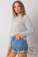 Sweter Damski Model TW-SW-BI-2269.25X Grey - Och Bella