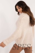 Sweter Damski Model TW-SW-BI-25002.88P Light Beige - Och Bella