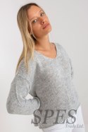 Sweter Damski Model TW-SW-BI-3002.98 Grey - Och Bella