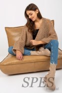 Sweter Damski Model TW-SW-BI-M2202.29X Dark Beige - Och Bella