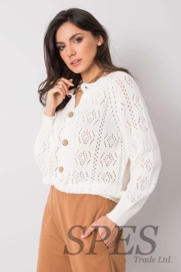 Sweter Kardigan Model TW-SW-BI-591.60 Ecru - Och Bella