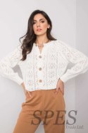 Sweter Kardigan Model TW-SW-BI-591.60 Ecru - Och Bella