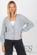 Sweter Kardigan Model TW-SW-BI-6030.02 Grey - Och Bella