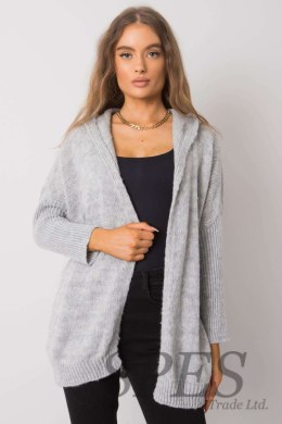 Sweter Kardigan Model TW-SW-BI-6911.15 Grey - Och Bella