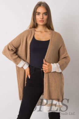 Sweter Kardigan Model TW-SW-BI-A21768.21 Camel - Och Bella