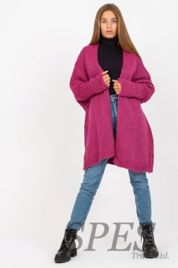 Sweter Kardigan Model TW-SW-BI-M2201.87 Fuksja - Och Bella