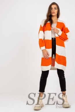 Sweter Kardigan Model TW-SW-BI-M3022.29X Orange - Och Bella