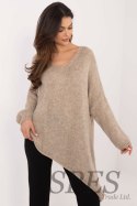 Sweter Damski Model TW-SW-BI-1925.85 Beige - Och Bella