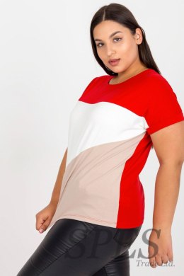 T-shirt Damski Model RV-TS-7875.77P Red - Relevance