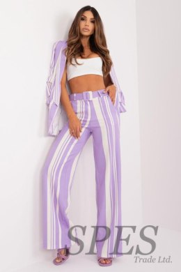 Spodnie Damskie Model DHJ-SP-5077.27 Light Violet - Italy Moda