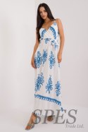 Sukienka Model DHJ-SK-16201.84 White/Blue - Italy Moda