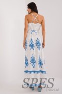 Sukienka Model DHJ-SK-16201.84 White/Blue - Italy Moda