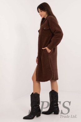 Koszula Damska Model DHJ-KS-19806.12X Brown - Italy Moda